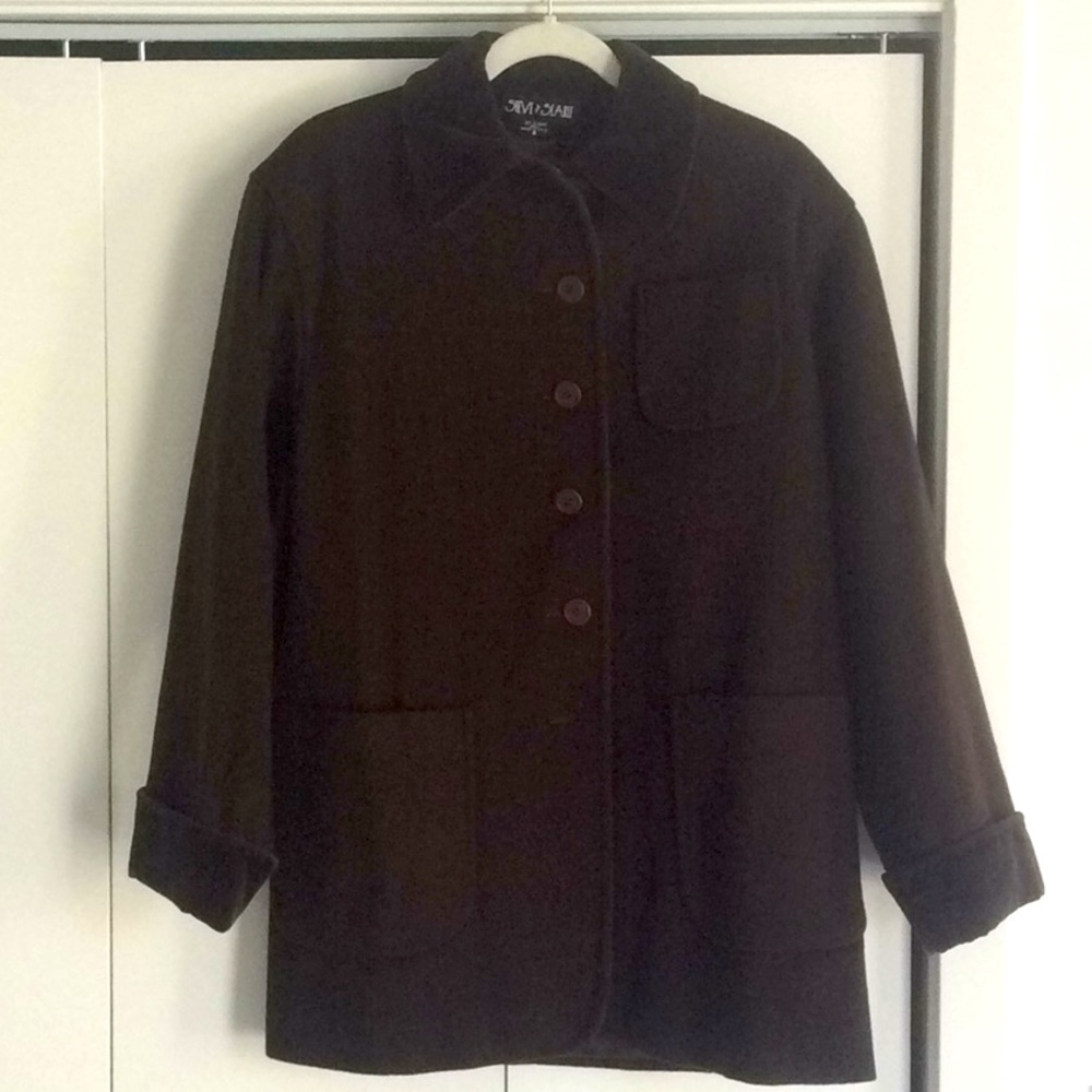 Steve by Searle vintage wool and velvet jacket